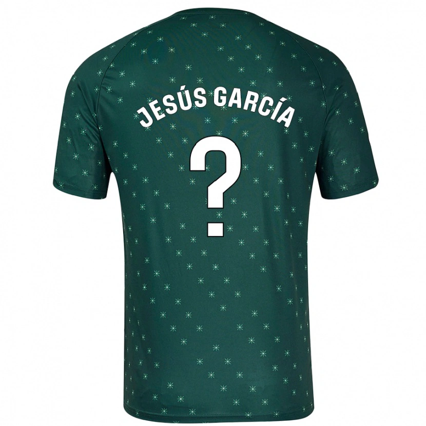 Danxen Herren Jesús García #0 Dunkelgrün Auswärtstrikot Trikot 2024/25 T-Shirt