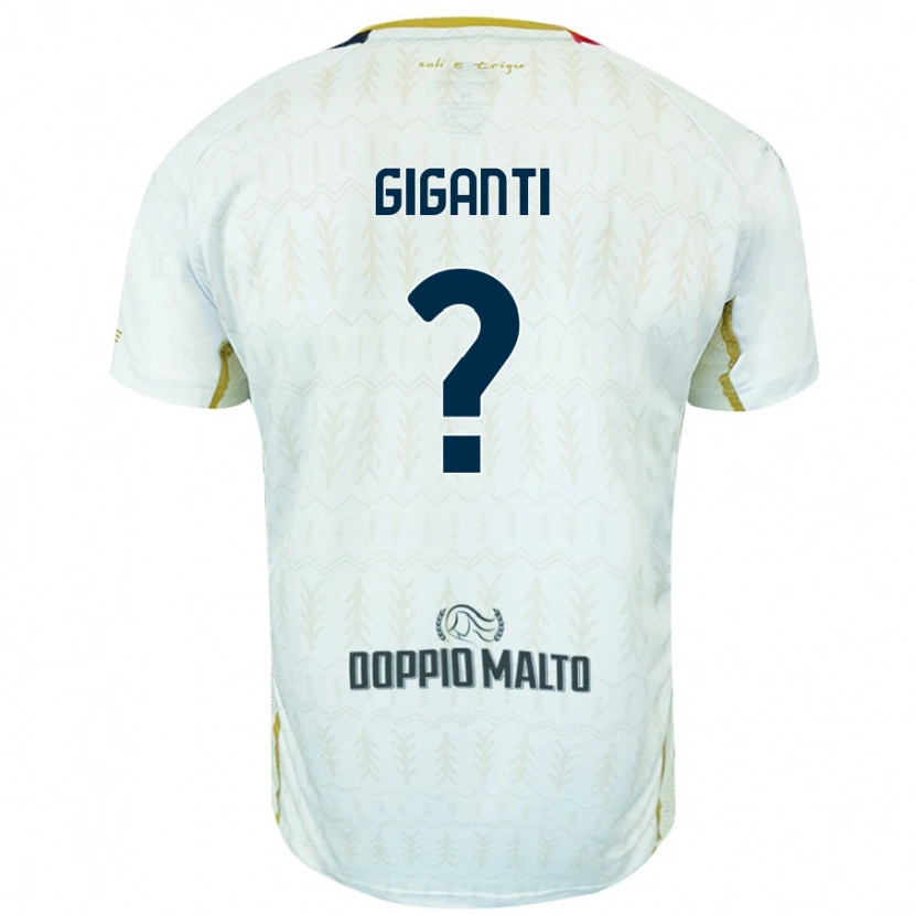 Danxen Herren Michele Giganti #0 Weiß Auswärtstrikot Trikot 2024/25 T-Shirt
