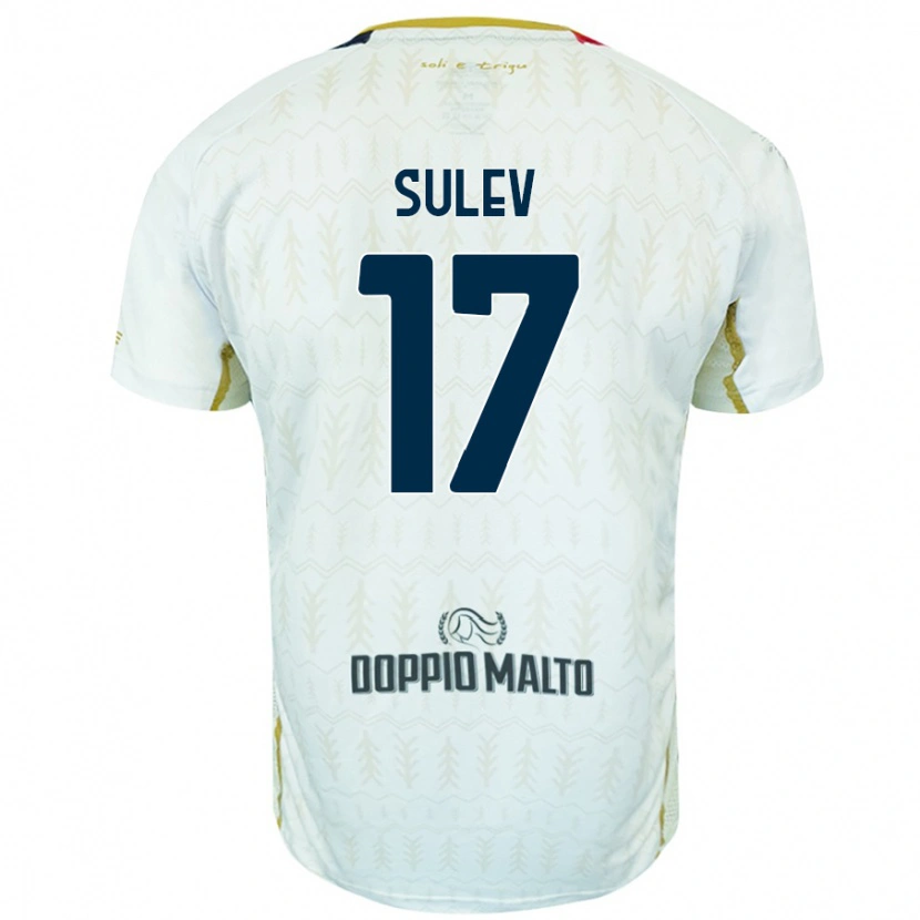 Danxen Herren Ivan Sulev #17 Weiß Auswärtstrikot Trikot 2024/25 T-Shirt