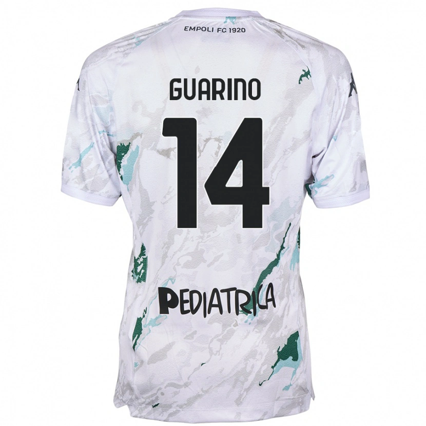 Danxen Herren Gabriele Guarino #14 Grau Auswärtstrikot Trikot 2024/25 T-Shirt