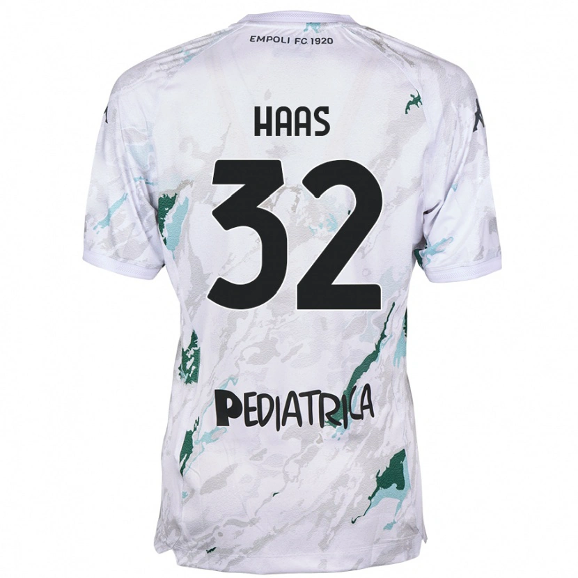 Danxen Herren Nicolas Haas #32 Grau Auswärtstrikot Trikot 2024/25 T-Shirt