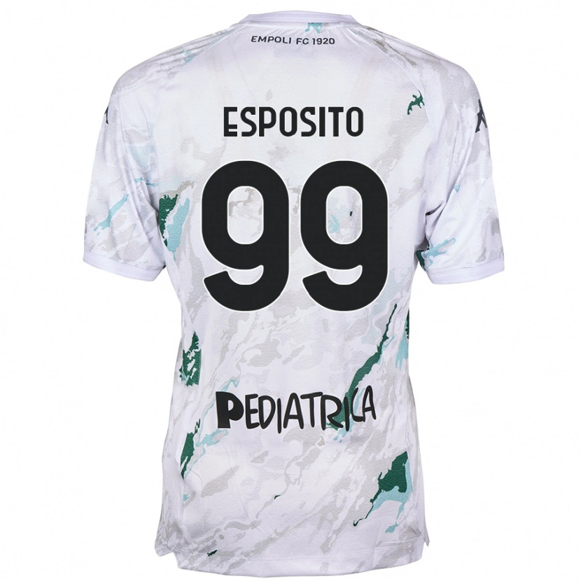 Danxen Herren Sebastiano Esposito #99 Grau Auswärtstrikot Trikot 2024/25 T-Shirt