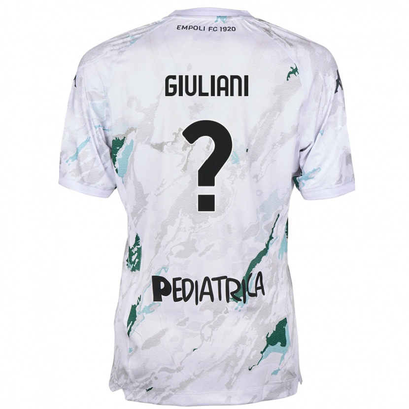 Danxen Herren Nicholas Giuliani #0 Grau Auswärtstrikot Trikot 2024/25 T-Shirt