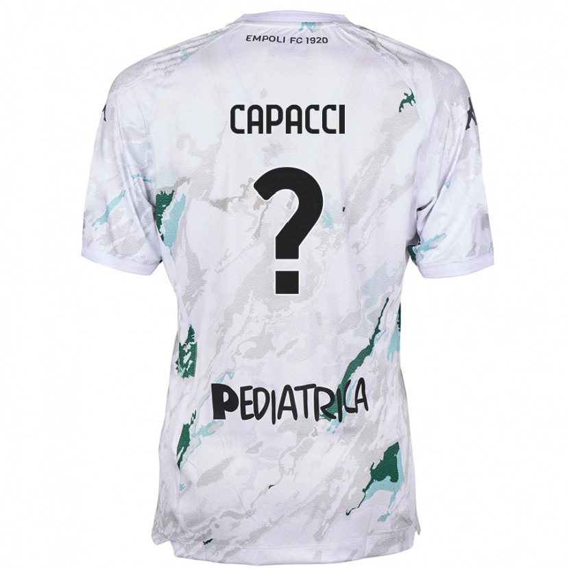 Danxen Herren Edoardo Capacci #0 Grau Auswärtstrikot Trikot 2024/25 T-Shirt