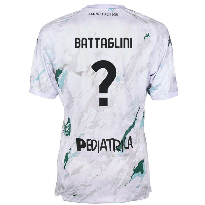 Danxen Herren Pietro Battaglini #0 Grau Auswärtstrikot Trikot 2024/25 T-Shirt
