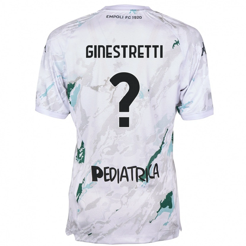 Danxen Herren Davide Ginestretti #0 Grau Auswärtstrikot Trikot 2024/25 T-Shirt