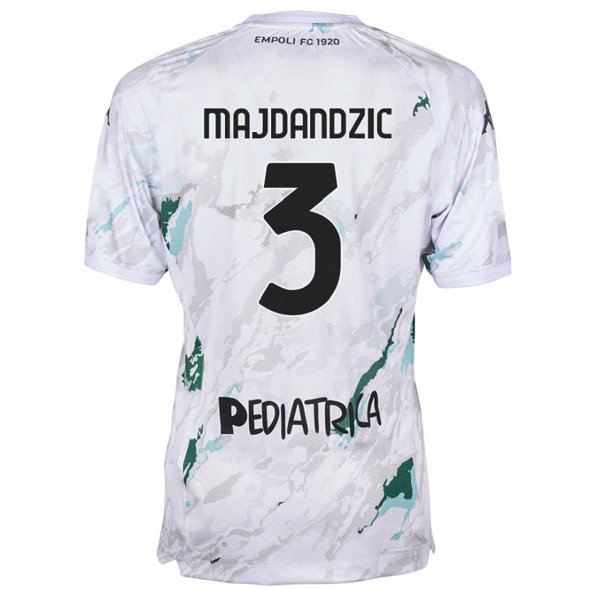 Danxen Herren Patrik Majdandzic #3 Grau Auswärtstrikot Trikot 2024/25 T-Shirt