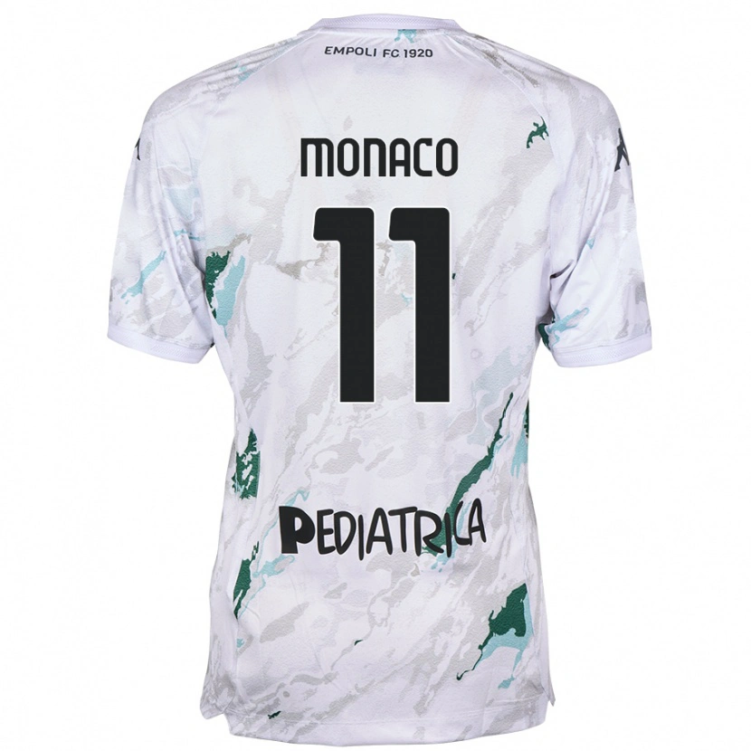 Danxen Herren Salvatore Monaco #11 Grau Auswärtstrikot Trikot 2024/25 T-Shirt