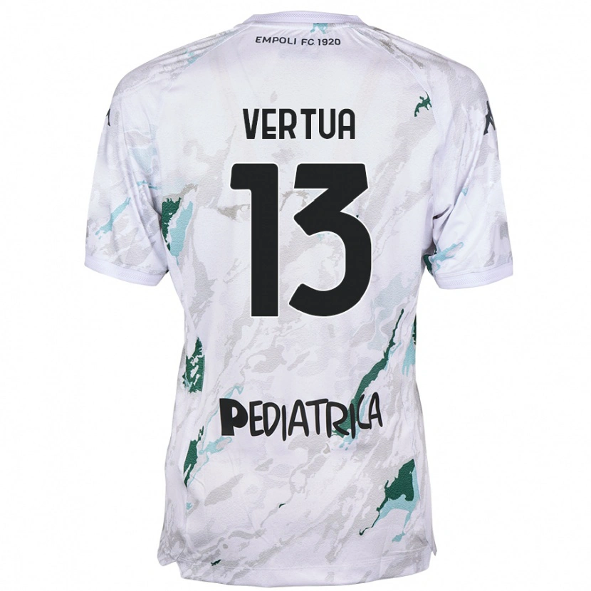 Danxen Herren Filippo Vertua #13 Grau Auswärtstrikot Trikot 2024/25 T-Shirt