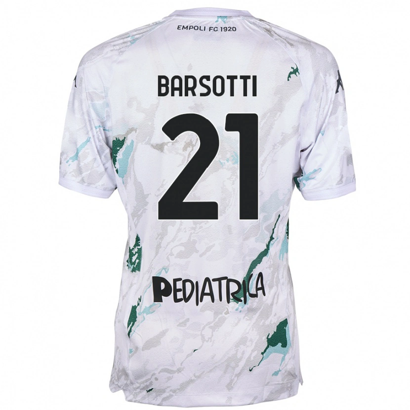 Danxen Herren Leonardo Barsotti #21 Grau Auswärtstrikot Trikot 2024/25 T-Shirt