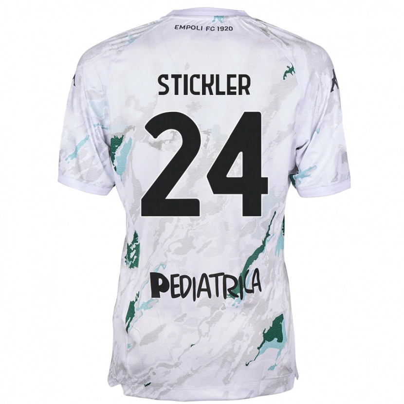Danxen Herren Mateo Stickler #24 Grau Auswärtstrikot Trikot 2024/25 T-Shirt