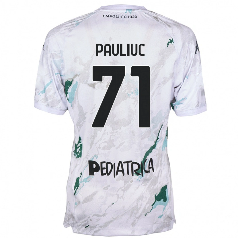 Danxen Herren Nicolò Pauliuc #71 Grau Auswärtstrikot Trikot 2024/25 T-Shirt