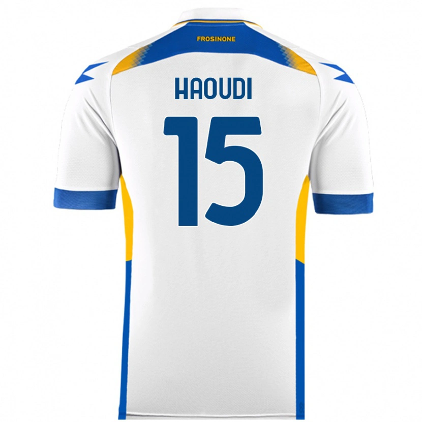 Danxen Herren Hamza Haoudi #15 Weiß Auswärtstrikot Trikot 2024/25 T-Shirt
