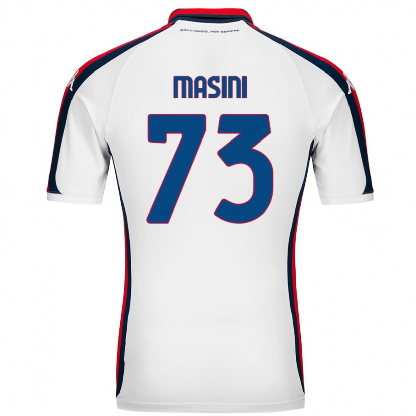 Danxen Herren Patrizio Masini #73 Weiß Auswärtstrikot Trikot 2024/25 T-Shirt