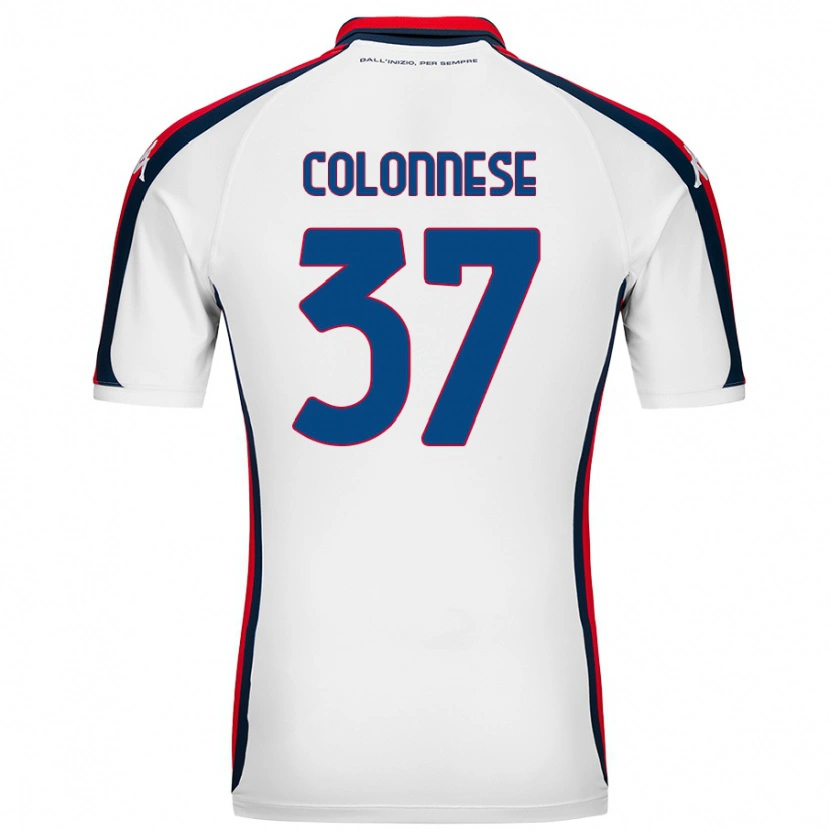 Danxen Herren Lorenzo Colonnese #37 Weiß Auswärtstrikot Trikot 2024/25 T-Shirt