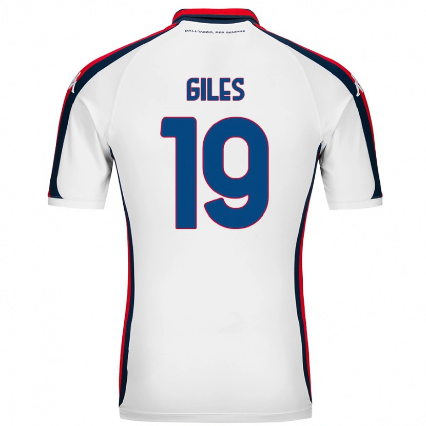 Danxen Herren Heidi Giles #19 Weiß Auswärtstrikot Trikot 2024/25 T-Shirt