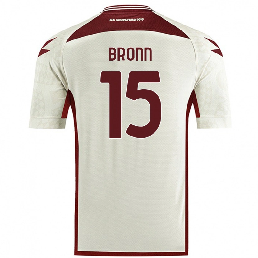 Danxen Herren Dylan Bronn #15 Cremefarben Auswärtstrikot Trikot 2024/25 T-Shirt