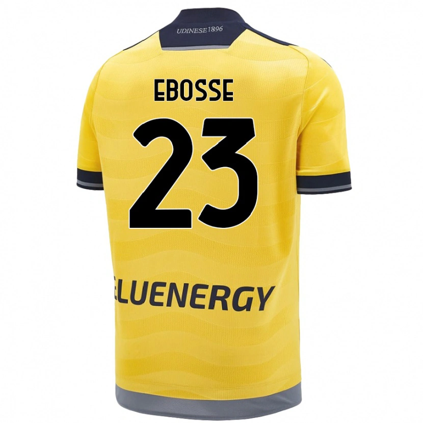 Danxen Herren Enzo Ebosse #23 Golden Auswärtstrikot Trikot 2024/25 T-Shirt