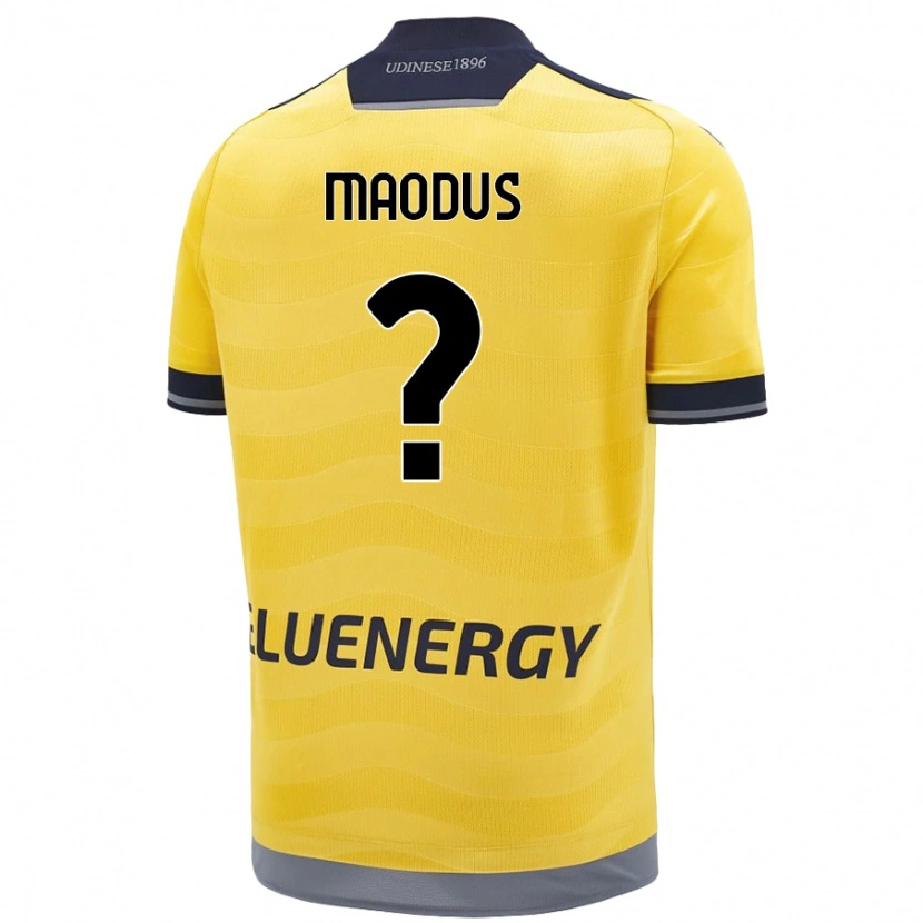 Danxen Herren Aleksa Maodus #0 Golden Auswärtstrikot Trikot 2024/25 T-Shirt