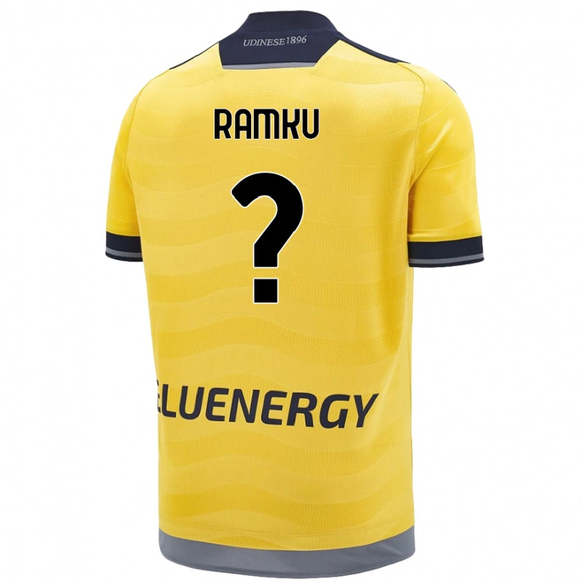 Danxen Herren Alex Ramku #0 Golden Auswärtstrikot Trikot 2024/25 T-Shirt