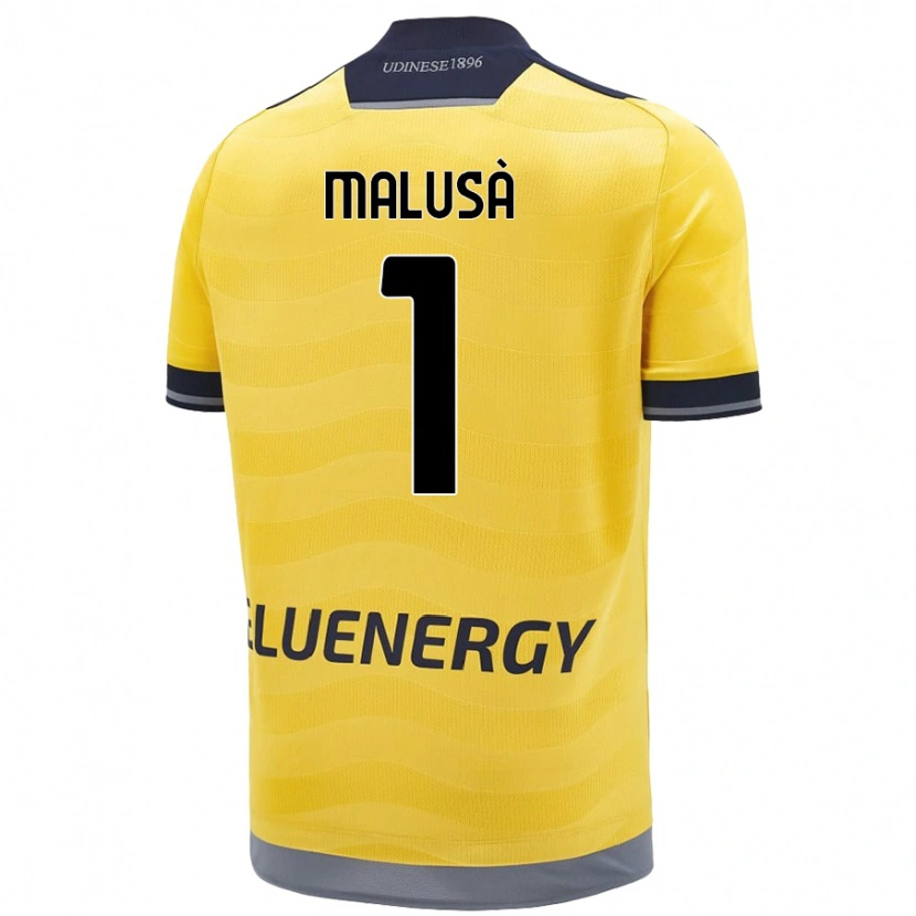 Danxen Herren Joel Malusà #1 Golden Auswärtstrikot Trikot 2024/25 T-Shirt