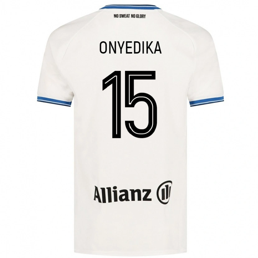 Danxen Herren Raphael Onyedika #15 Weiß Auswärtstrikot Trikot 2024/25 T-Shirt