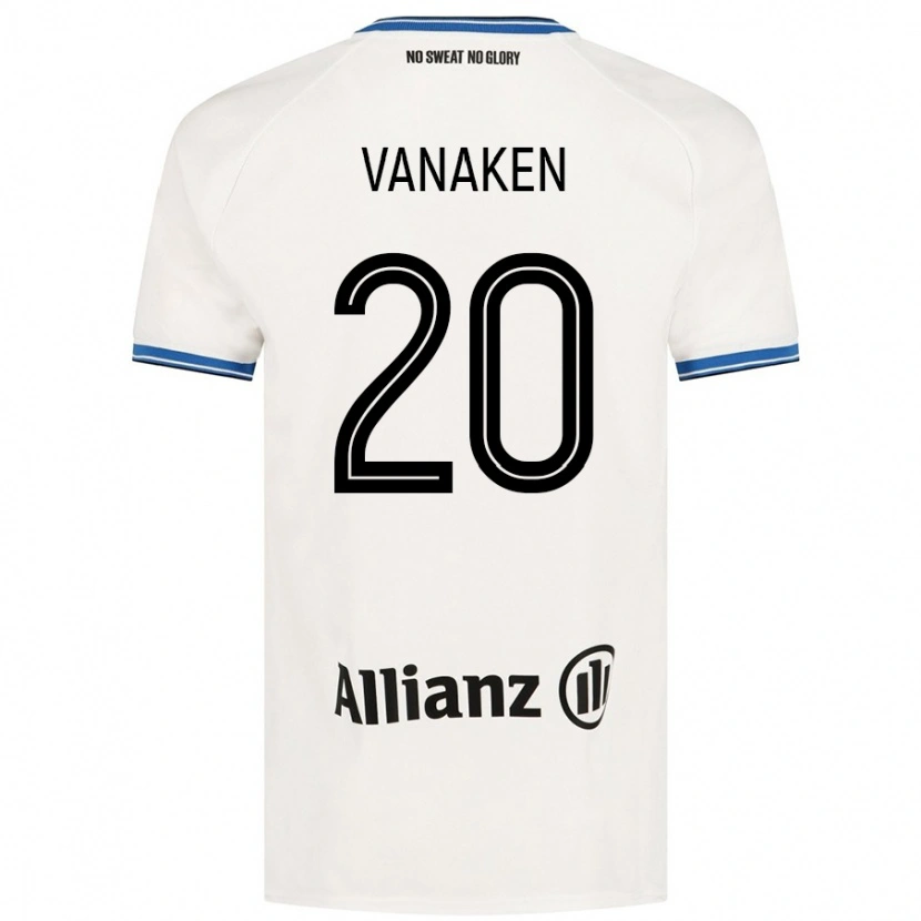 Danxen Herren Hans Vanaken #20 Weiß Auswärtstrikot Trikot 2024/25 T-Shirt