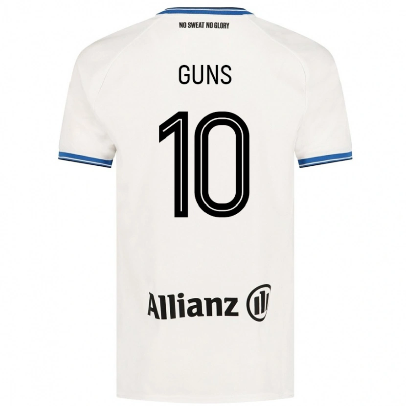 Danxen Herren Celien Guns #10 Weiß Auswärtstrikot Trikot 2024/25 T-Shirt