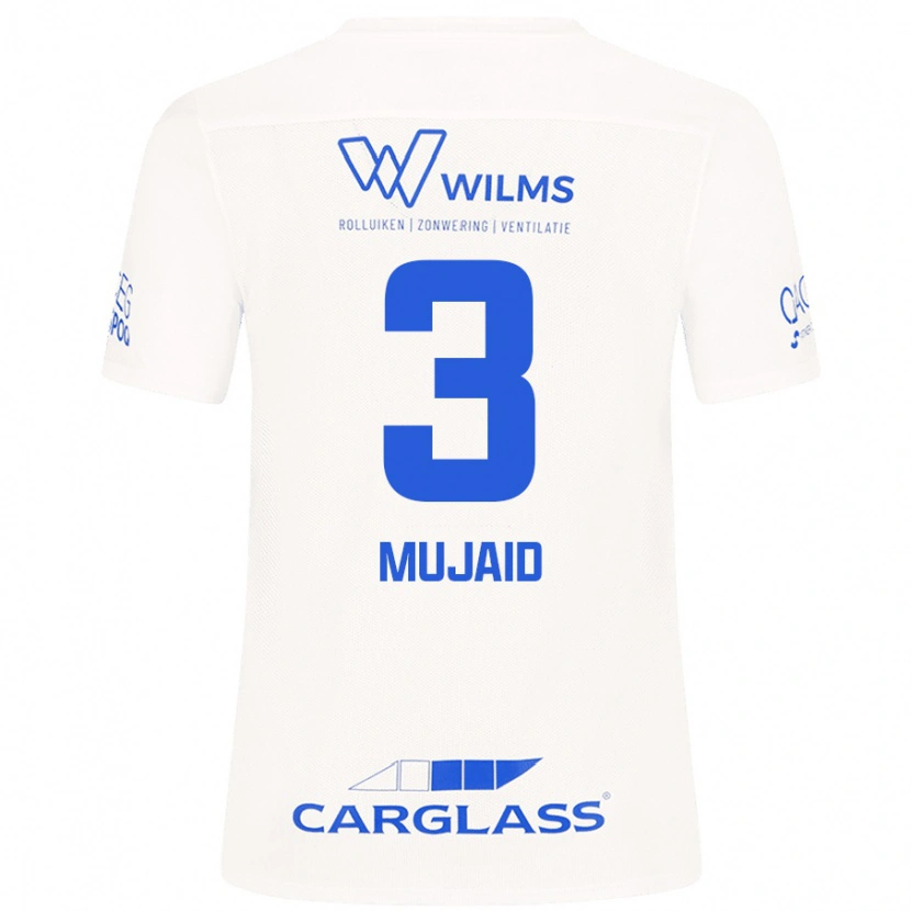 Danxen Herren Mujaid Sadick #3 Weiß Auswärtstrikot Trikot 2024/25 T-Shirt