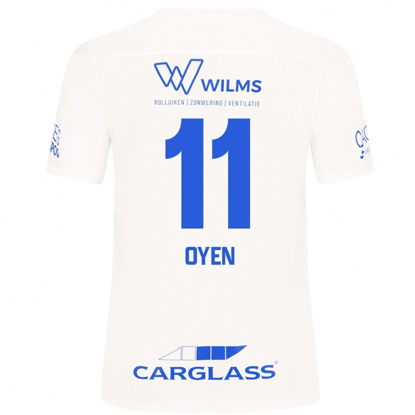 Danxen Herren Luca Oyen #11 Weiß Auswärtstrikot Trikot 2024/25 T-Shirt