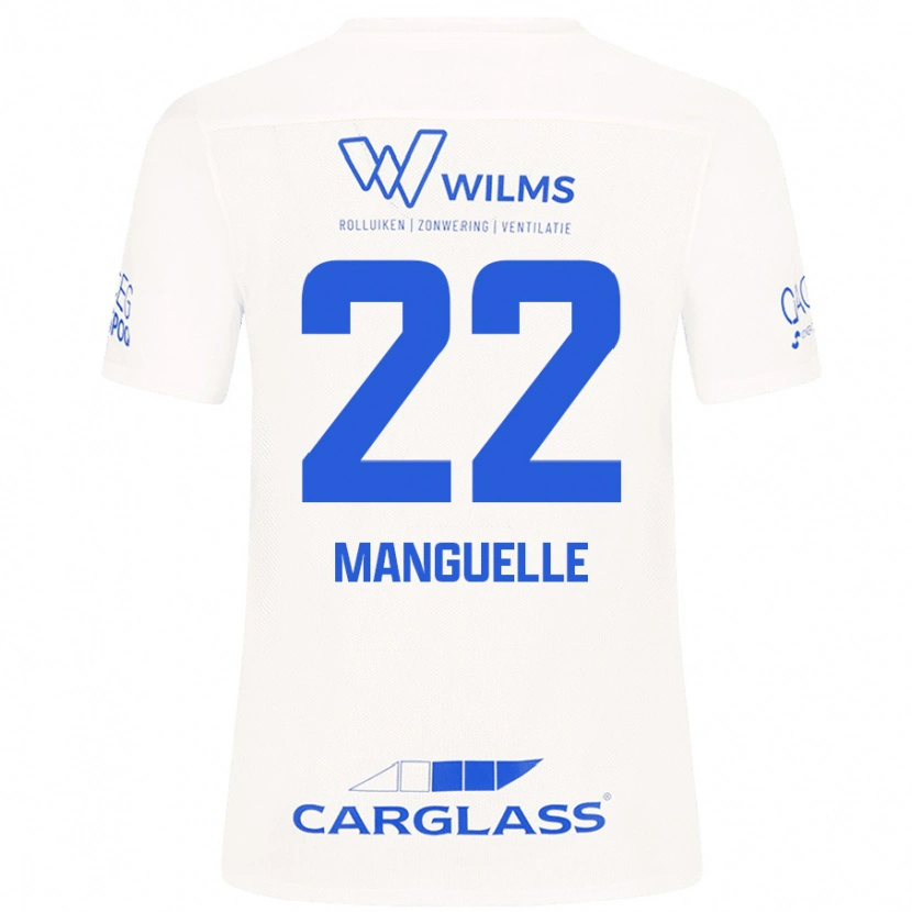 Danxen Herren Brad Manguelle #22 Weiß Auswärtstrikot Trikot 2024/25 T-Shirt