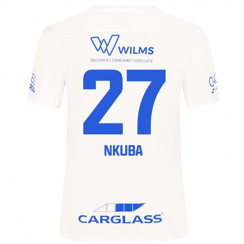 Danxen Herren Ken Nkuba #27 Weiß Auswärtstrikot Trikot 2024/25 T-Shirt