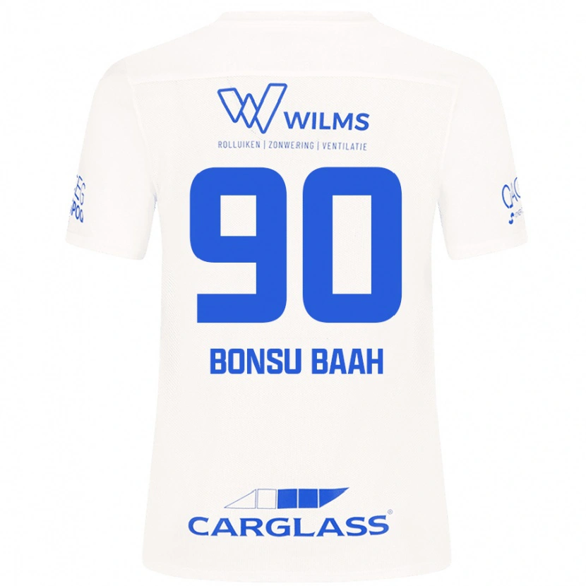 Danxen Herren Christopher Bonsu Baah #90 Weiß Auswärtstrikot Trikot 2024/25 T-Shirt