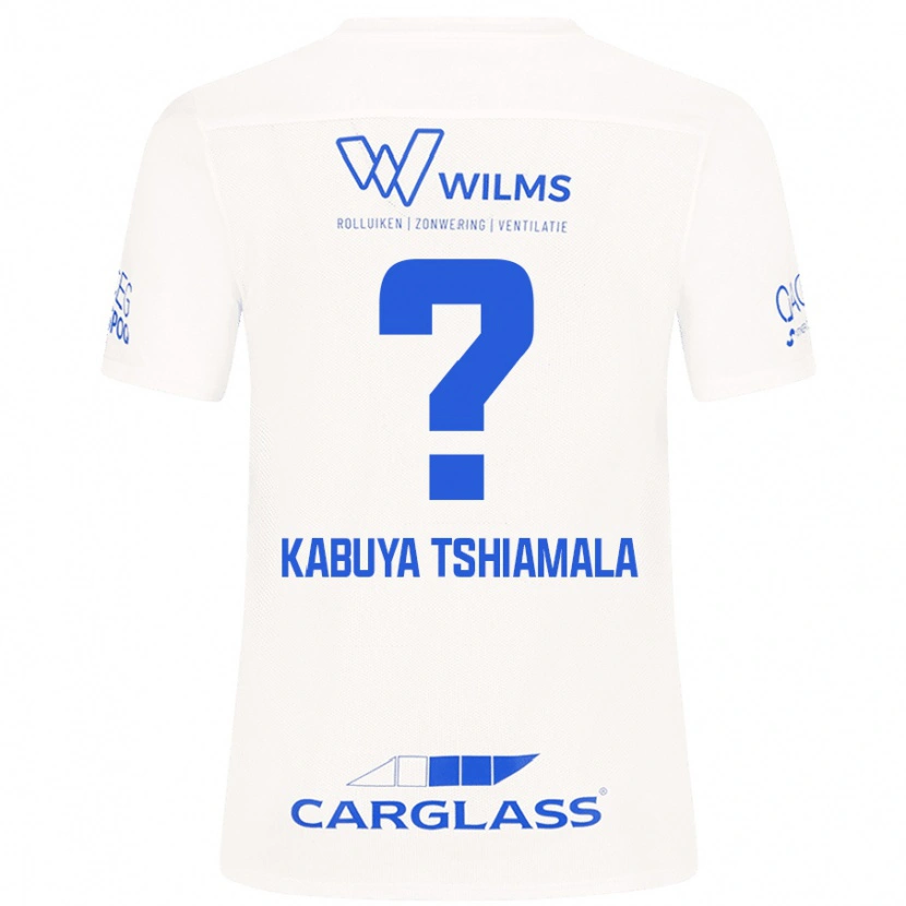 Danxen Herren Lino Kabuya Tshiamala #0 Weiß Auswärtstrikot Trikot 2024/25 T-Shirt