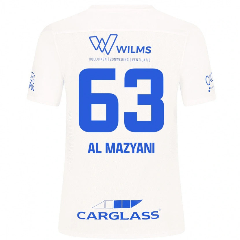 Danxen Herren Faissal Al Mazyani #63 Weiß Auswärtstrikot Trikot 2024/25 T-Shirt