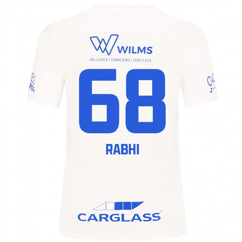 Danxen Herren Ayman Rabhi #68 Weiß Auswärtstrikot Trikot 2024/25 T-Shirt