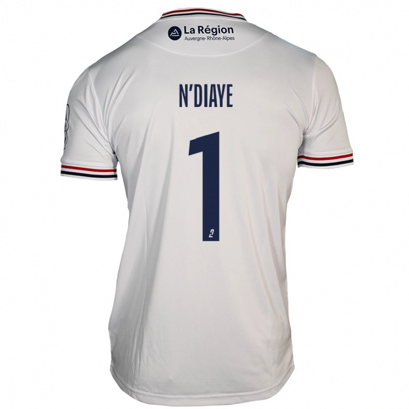 Danxen Herren Massamba N'diaye #1 Weiß Auswärtstrikot Trikot 2024/25 T-Shirt