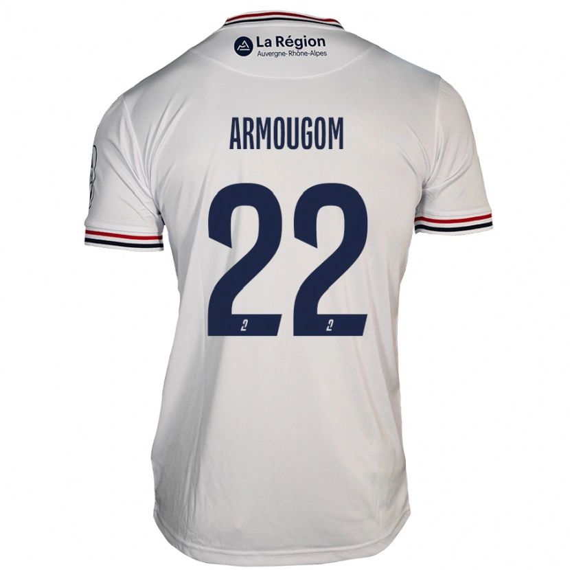 Danxen Herren Yoël Armougom #22 Weiß Auswärtstrikot Trikot 2024/25 T-Shirt