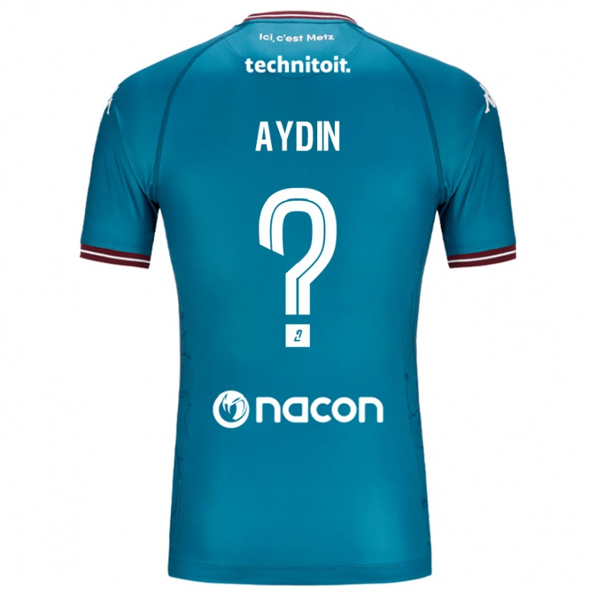 Danxen Herren Oguzhan Aydin #0 Blau Petrol Auswärtstrikot Trikot 2024/25 T-Shirt