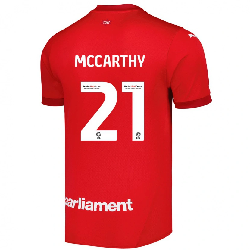 Danxen Damen Conor Mccarthy #21 Rot Heimtrikot Trikot 2024/25 T-Shirt