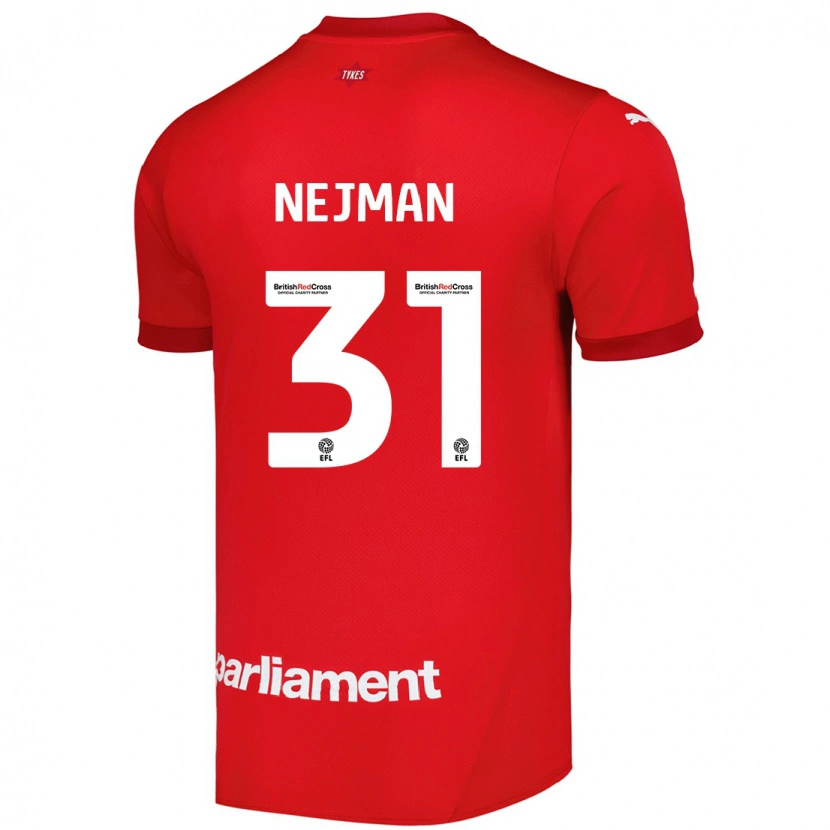 Danxen Damen Harrison Nejman #31 Rot Heimtrikot Trikot 2024/25 T-Shirt