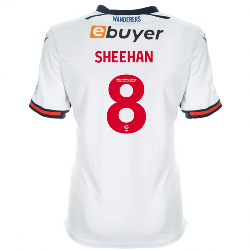 Danxen Damen Josh Sheehan #8 Weiß Heimtrikot Trikot 2024/25 T-Shirt