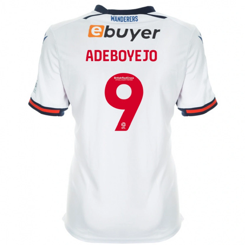 Danxen Damen Victor Adeboyejo #9 Weiß Heimtrikot Trikot 2024/25 T-Shirt