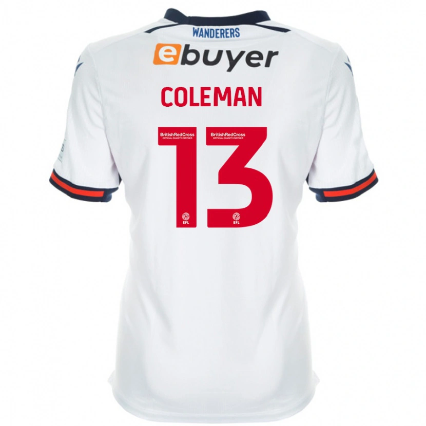 Danxen Damen Joel Coleman #13 Weiß Heimtrikot Trikot 2024/25 T-Shirt