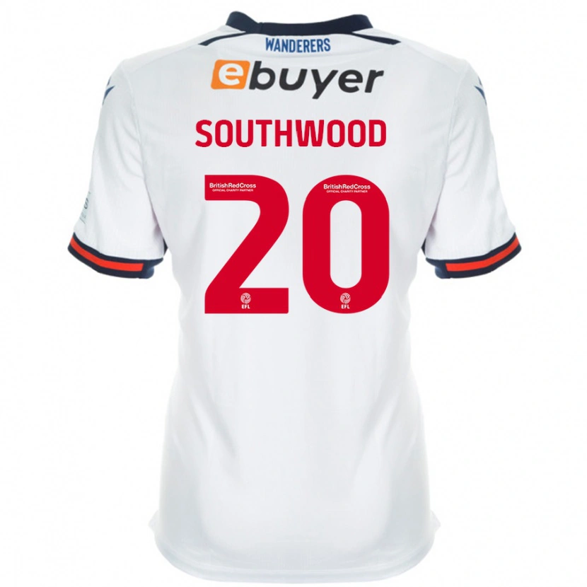 Danxen Damen Luke Southwood #20 Weiß Heimtrikot Trikot 2024/25 T-Shirt