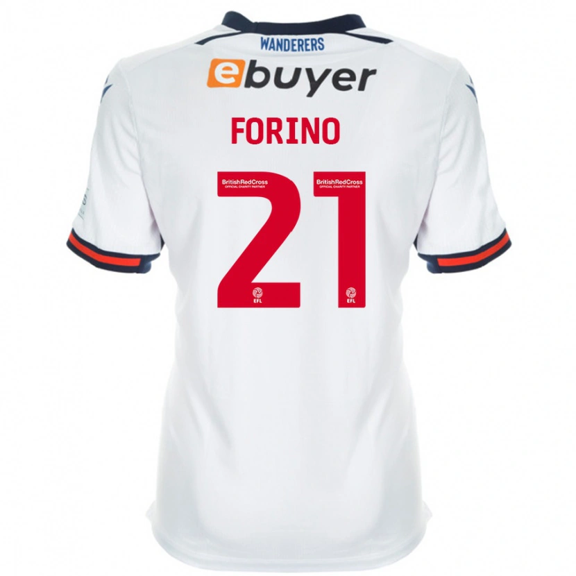Danxen Damen Chris Forino #21 Weiß Heimtrikot Trikot 2024/25 T-Shirt