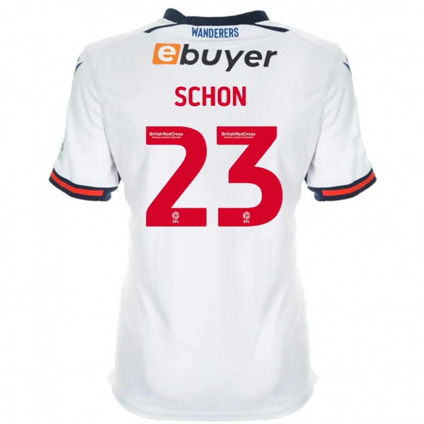 Danxen Damen Szabolcs Schön #23 Weiß Heimtrikot Trikot 2024/25 T-Shirt