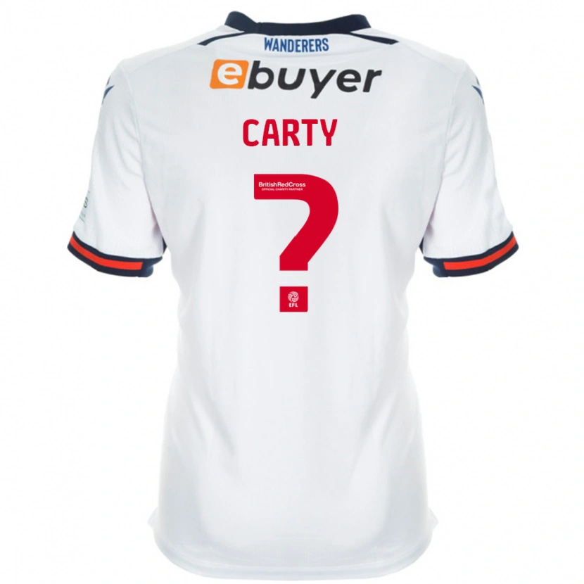 Danxen Damen Conor Carty #0 Weiß Heimtrikot Trikot 2024/25 T-Shirt