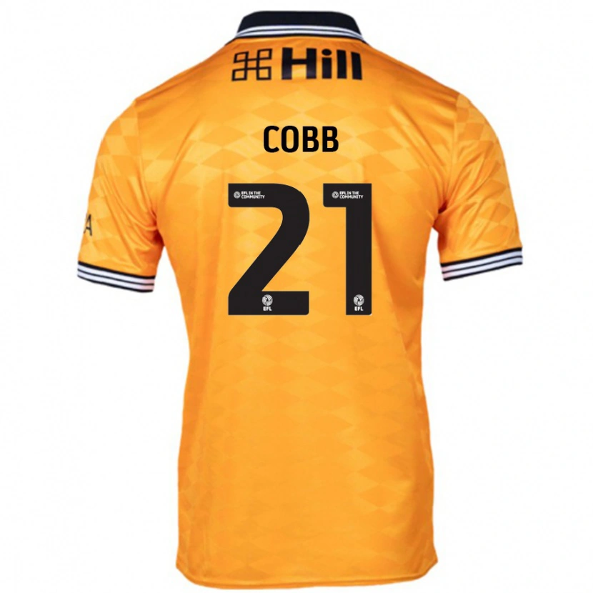 Danxen Damen Serena Cobb #21 Orange Heimtrikot Trikot 2024/25 T-Shirt
