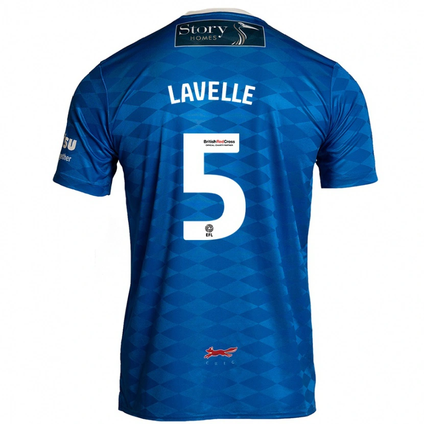 Danxen Damen Sam Lavelle #5 Blau Heimtrikot Trikot 2024/25 T-Shirt